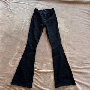 Black Flared Jeans